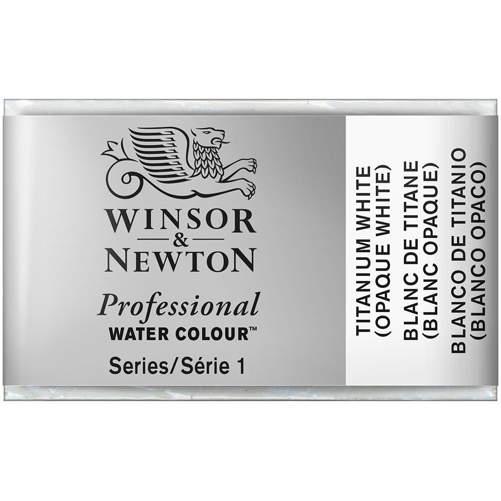 Winsor & Newton Professional Sulu Boya Titanium White 644 S.1 (Tam Tablet)