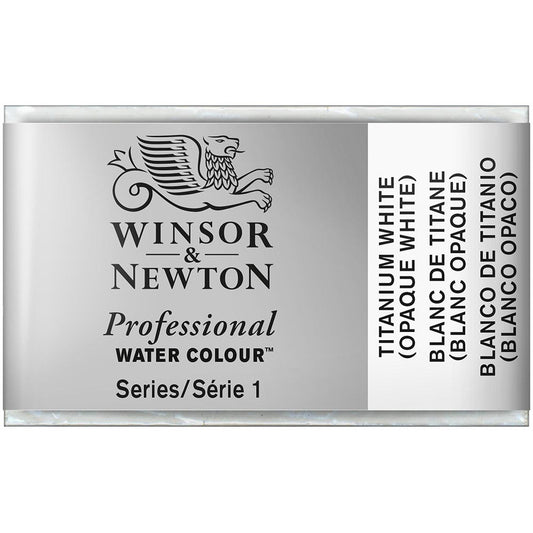Winsor & Newton Professional Sulu Boya Titanium White 644 S.1 (Tam Tablet)