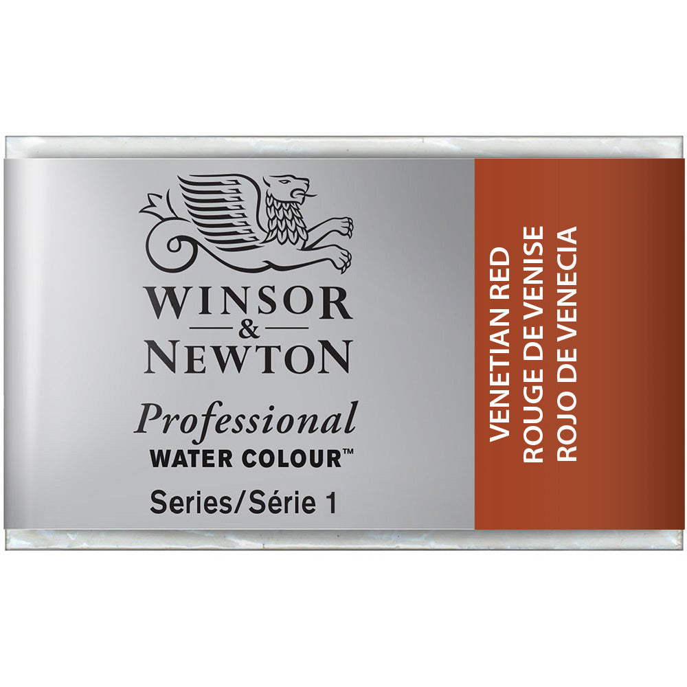 Winsor & Newton Professional Sulu Boya Venetian Red 678 S.1 (Tam Tablet)