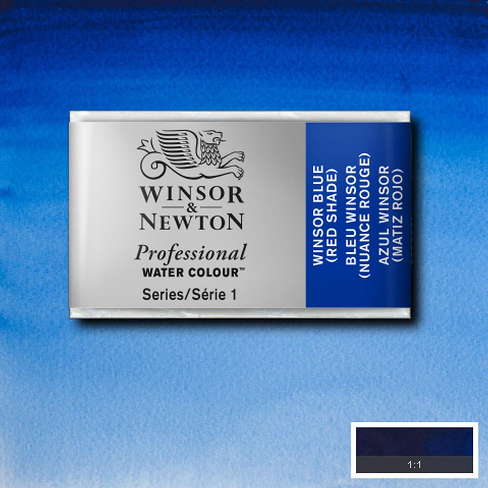 Winsor & Newton Professional Sulu Boya Winsor Blue (Red Shade) 709 S.1 (Tam Tablet)