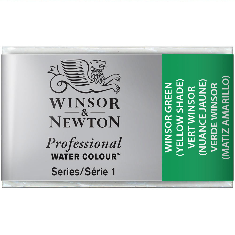 Winsor & Newton Professional Sulu Boya Winsor Green (Yellow Shade) 721 S.1 (Tam Tablet)