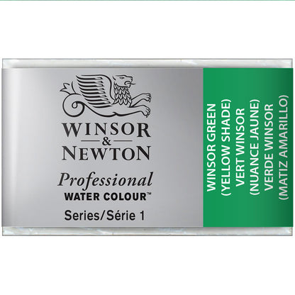 Winsor & Newton Professional Sulu Boya Winsor Green (Yellow Shade) 721 S.1 (Tam Tablet)