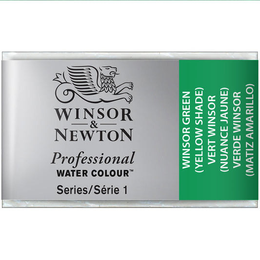 Winsor & Newton Professional Sulu Boya Winsor Green (Yellow Shade) 721 S.1 (Tam Tablet)