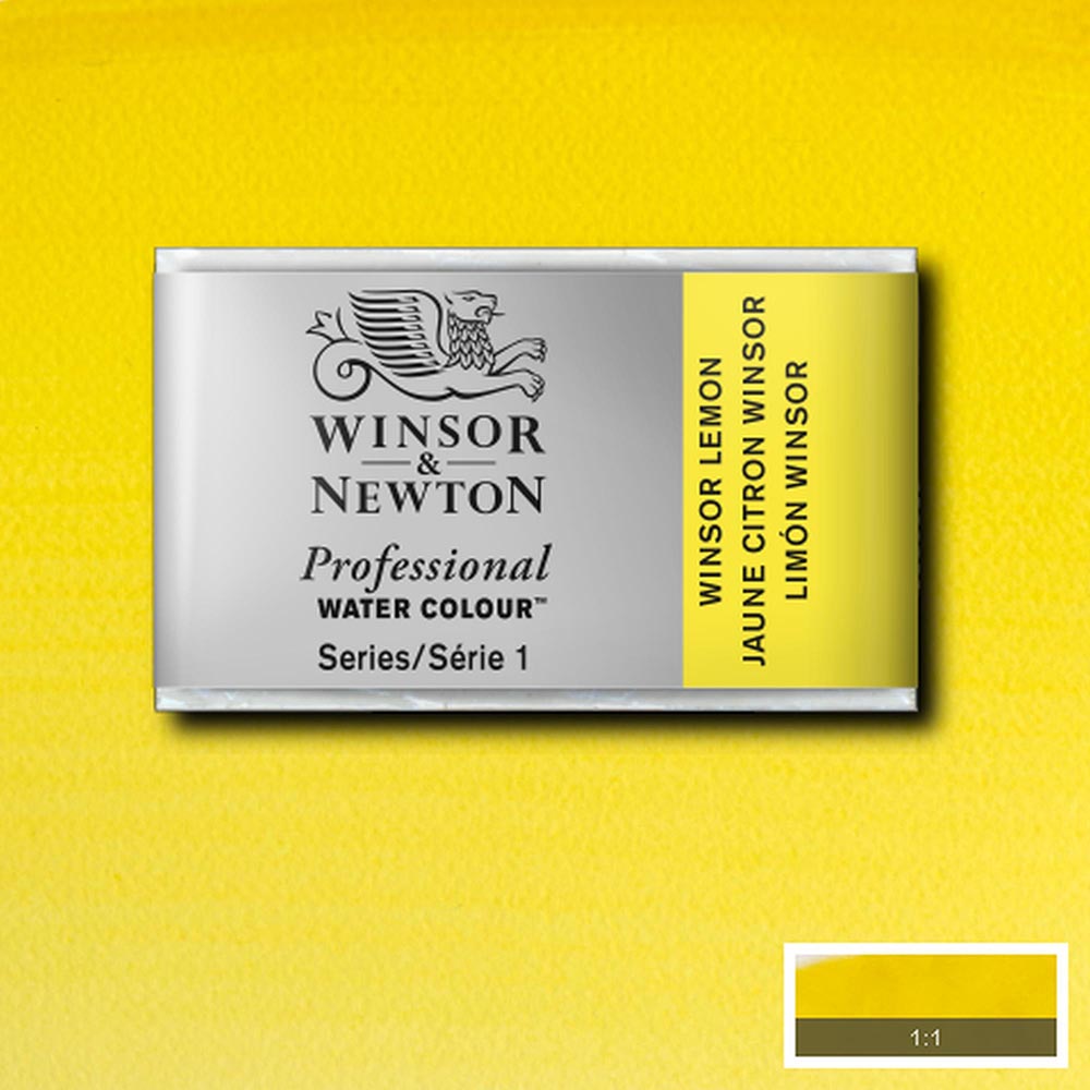Winsor & Newton Professional Sulu Boya Winsor Lemon 722 S.1 (Tam Tablet)