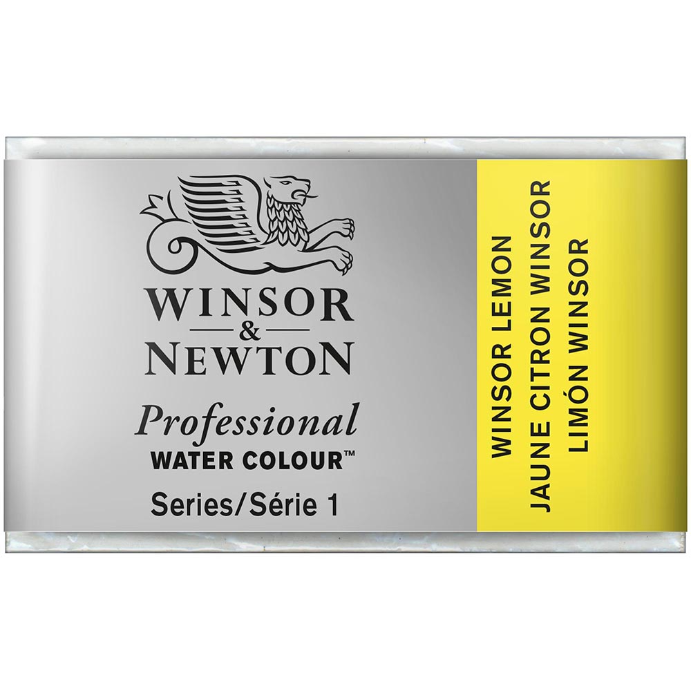 Winsor & Newton Professional Sulu Boya Winsor Lemon 722 S.1 (Tam Tablet)