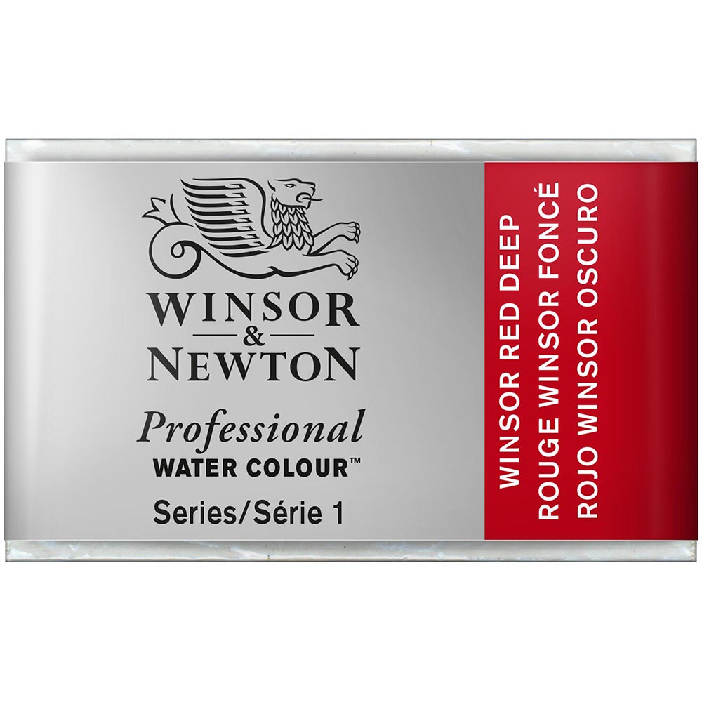 Winsor & Newton Professional Sulu Boya Winsor Red Deep 725 S.1 (Tam Tablet)