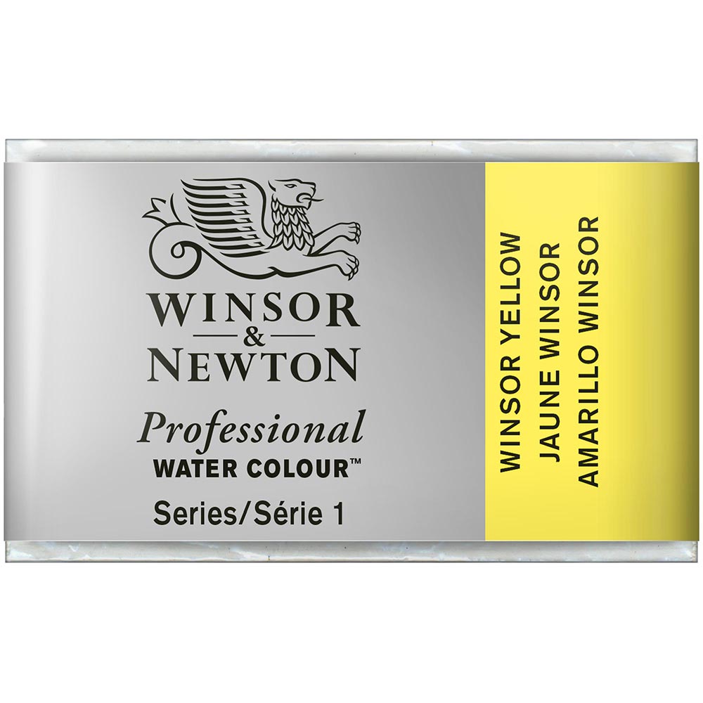 Winsor & Newton Professional Sulu Boya Winsor Yellow 730 S.1 (Tam Tablet)