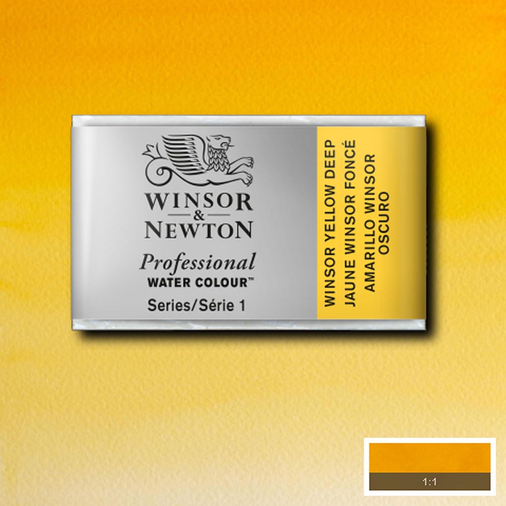 Winsor & Newton Professional Sulu Boya Winsor Yellow Deep 731 S.1 (Tam Tablet)
