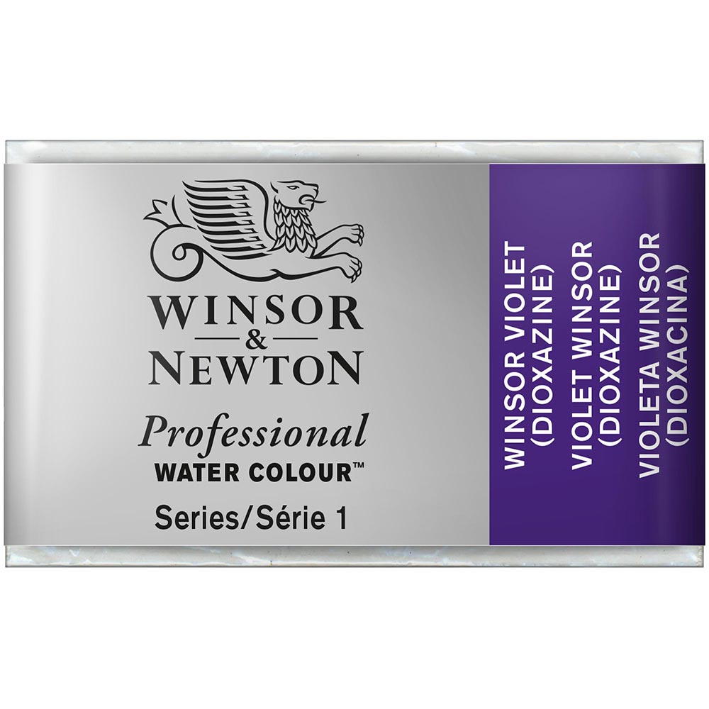 Winsor & Newton Professional Sulu Boya Winsor Violet (Dioxazine) 733 S.1 (Tam Tablet)