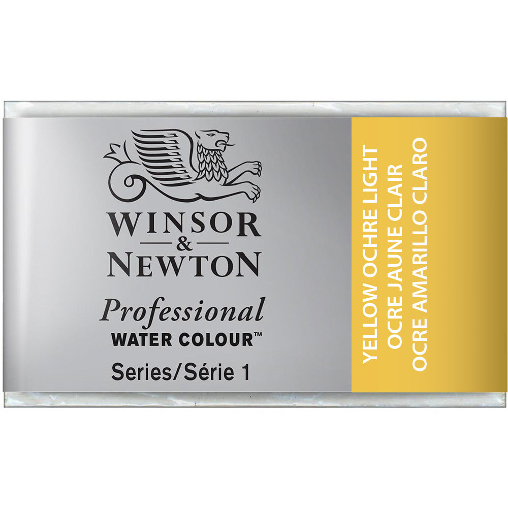Winsor & Newton Professional Sulu Boya Yellow Ochre Light 745 S.1 (Tam Tablet)
