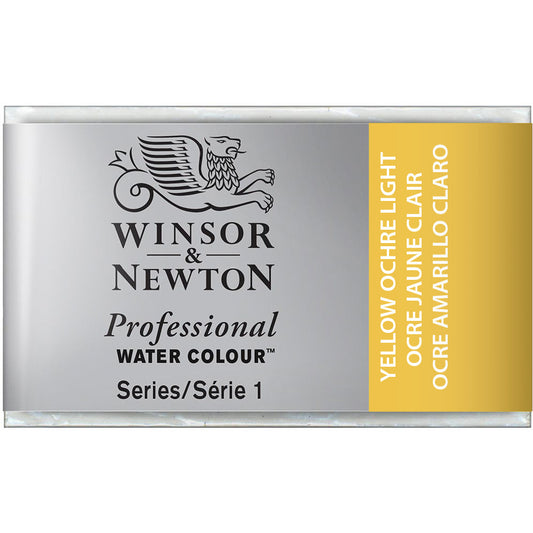 Winsor & Newton Professional Sulu Boya Yellow Ochre Light 745 S.1 (Tam Tablet)