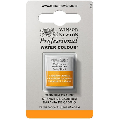 Winsor & Newton Professional Sulu Boya Cadmium Orange 089 S.4 (Yarım Tablet)