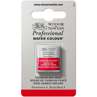 Winsor & Newton Professional Sulu Boya Cadmium Red Deep 097 S.4 (Yarım Tablet)