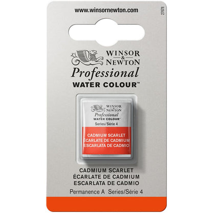 Winsor & Newton Professional Sulu Boya Cadmium Scarlet 106 S.4 (Yarım Tablet)