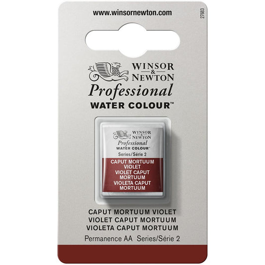 Winsor & Newton Professional Sulu Boya Caput Mortuum Violet 125 S.2 (Yarım Tablet