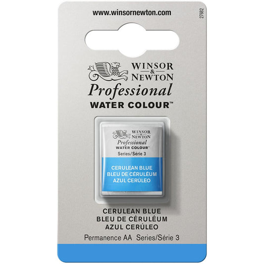 Winsor & Newton Professional Sulu Boya Cerulean Blue 137 S.3 (Yarım Tablet)