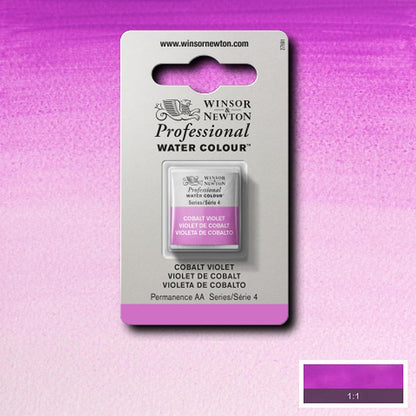 Winsor & Newton Professional Sulu Boya Cobalt Violet 192 S.4 (Yarım Tablet)