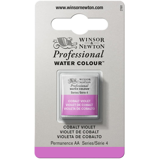 Winsor & Newton Professional Sulu Boya Cobalt Violet 192 S.4 (Yarım Tablet)