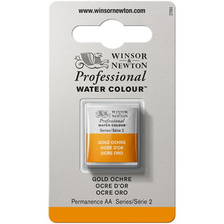 Winsor & Newton Professional Sulu Boya Gold Ochre 285 S.2 (Yarım Tablet)