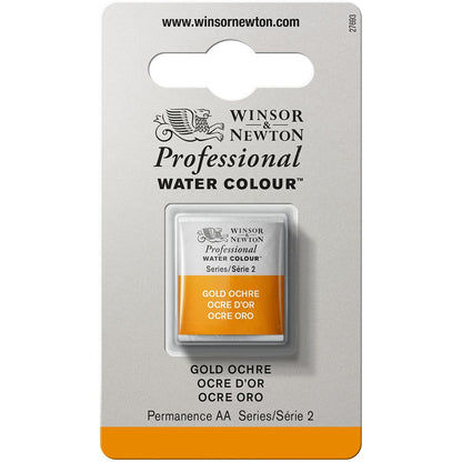 Winsor & Newton Professional Sulu Boya Gold Ochre 285 S.2 (Yarım Tablet)