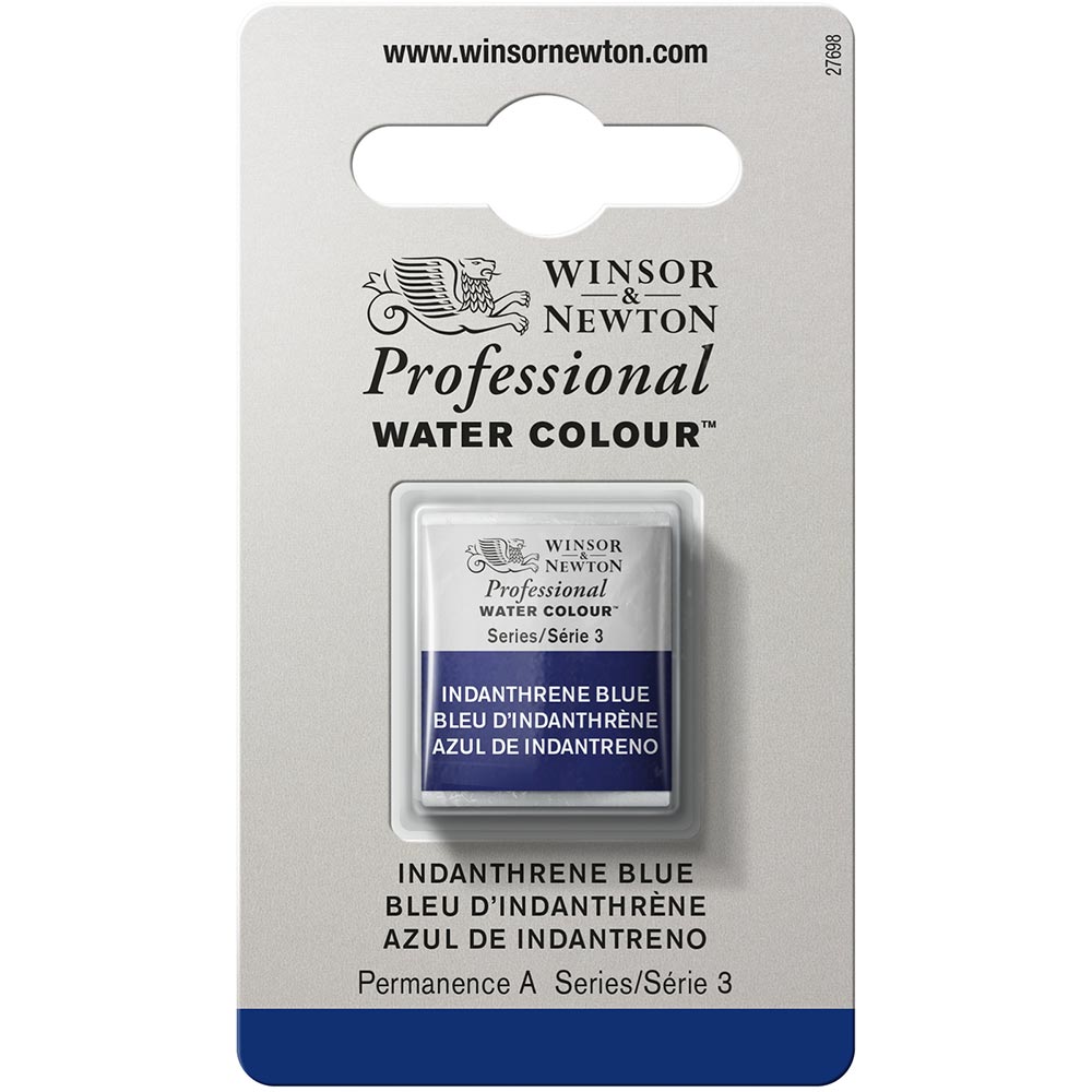 Winsor & Newton Professional Sulu Boya Indanthrene Blue 321 S.3 (Yarım Tablet)