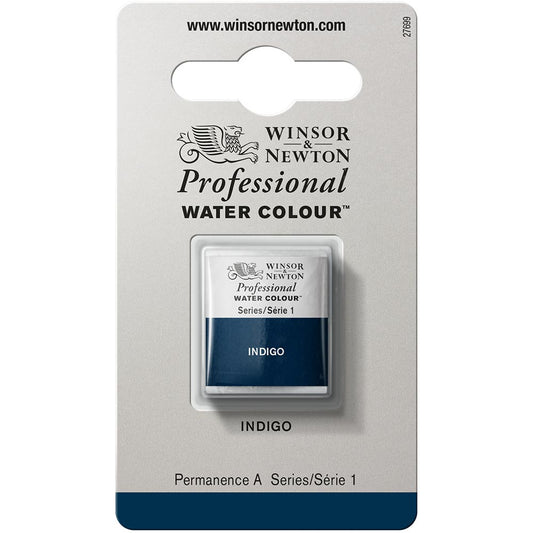Winsor & Newton Professional Sulu Boya Indigo 322 S.1 (Yarım Tablet)