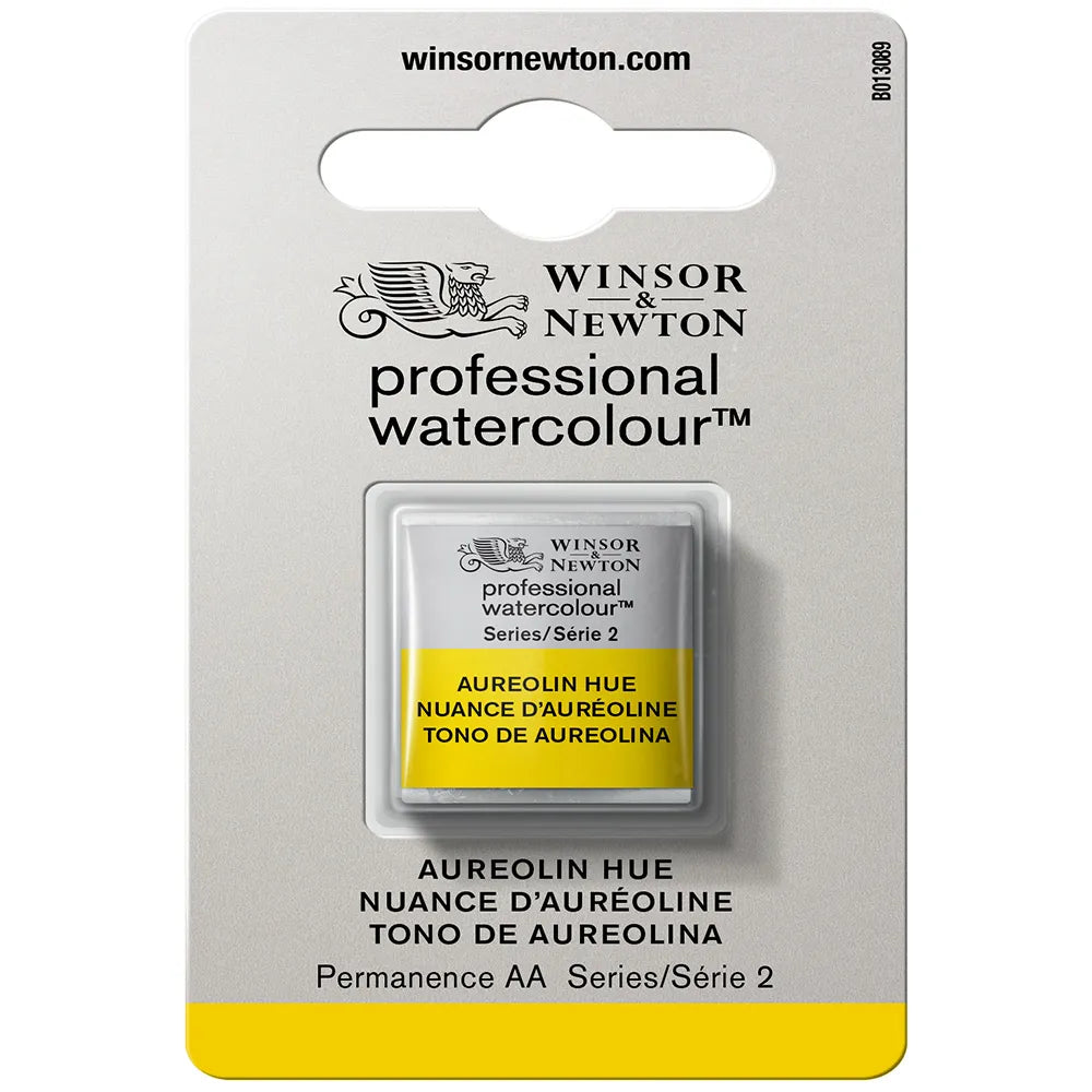 Winsor & Newton Professional Sulu Boya Yarım Tablet Aureolin Hue S.2