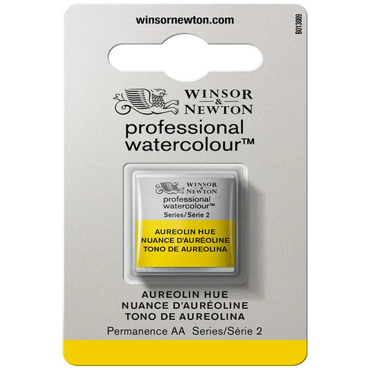 Winsor & Newton Professional Sulu Boya Yarım Tablet Aureolin Hue S.2