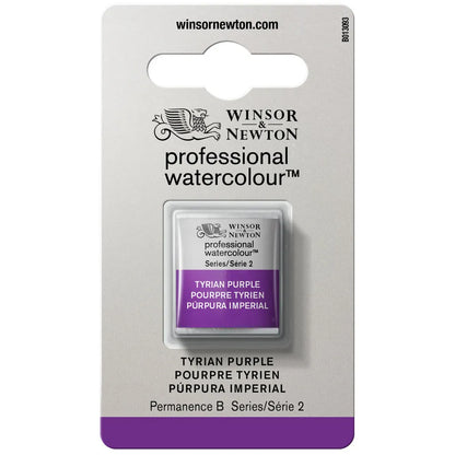 Winsor & Newton Professional Sulu Boya Yarım Tablet Tyrian Purple S.2