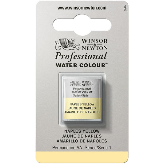 Winsor & Newton Professional Sulu Boya Naples Yellow 422 S.1 (Yarım Tablet)