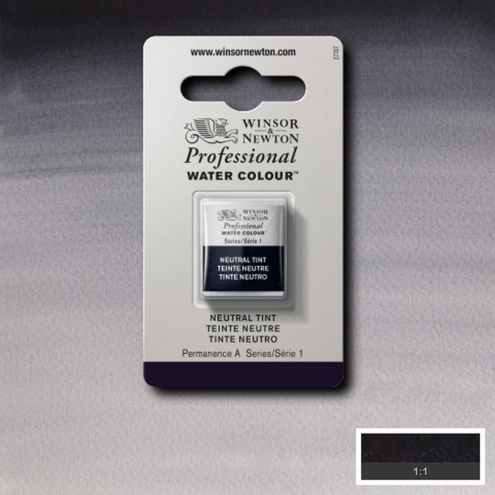 Winsor & Newton Professional Sulu Boya Neutral Tint 430 S.1 (Yarım Tablet)