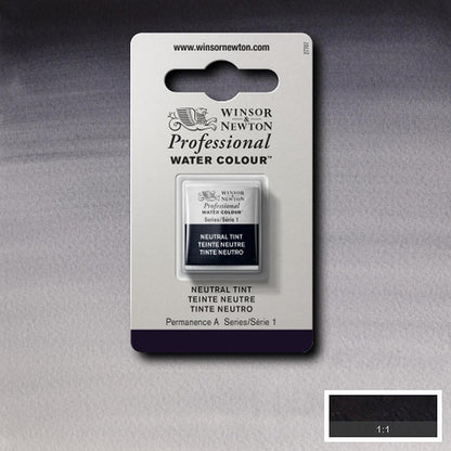 Winsor & Newton Professional Sulu Boya Neutral Tint 430 S.1 (Yarım Tablet)