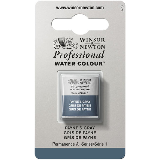Winsor & Newton Professional Sulu Boya Payne’s Gray 465 S.1 (Yarım Tablet)