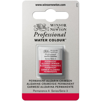 Winsor & Newton Professional Sulu Boya Permanent Alizarin Crimson 466 S.3 (Yarım Tablet)