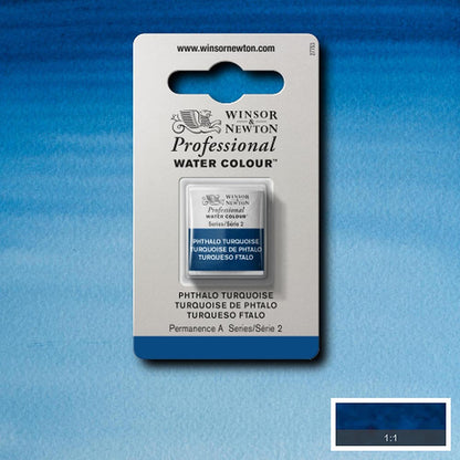 Winsor & Newton Professional Sulu Boya Phthalo Turquoise 526 S.2 (Yarım Tablet)