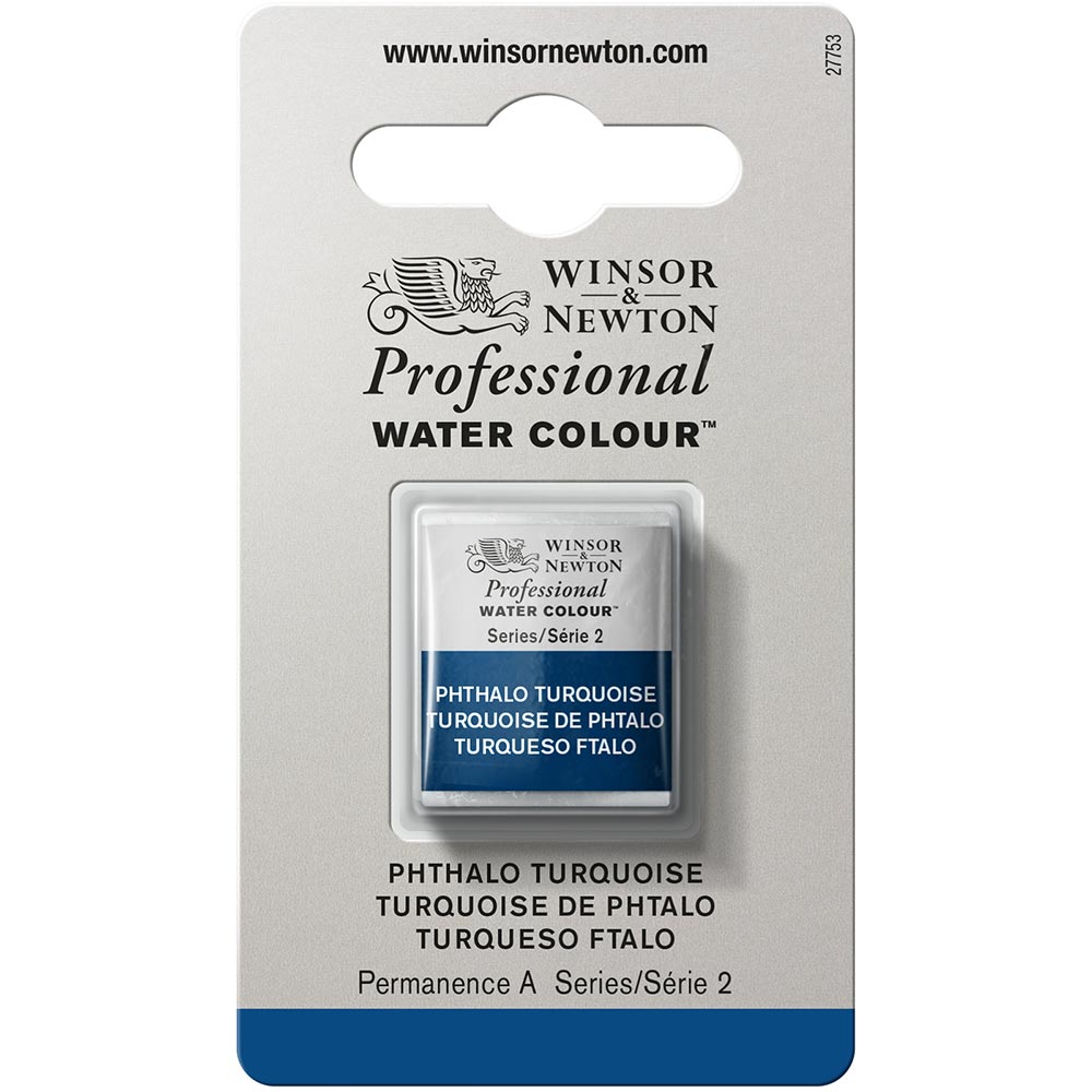 Winsor & Newton Professional Sulu Boya Phthalo Turquoise 526 S.2 (Yarım Tablet)