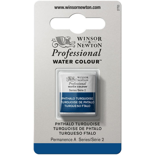 Winsor & Newton Professional Sulu Boya Phthalo Turquoise 526 S.2 (Yarım Tablet)