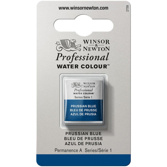 Winsor & Newton Professional Sulu Boya Prussian Blue 538 S.1 (Yarım Tablet)