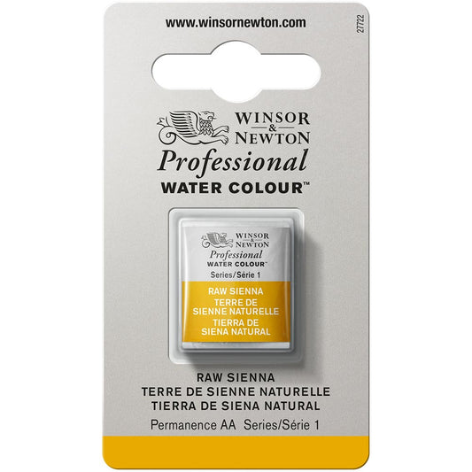 Winsor & Newton Professional Sulu Boya Raw Sienna 552 S.1 (Yarım Tablet)