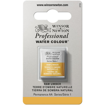 Winsor & Newton Professional Sulu Boya Raw Umber 554 S.1 (Yarım Tablet)