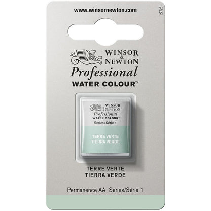 Winsor & Newton Professional Sulu Boya Terre Verte 637 S.1 (Yarım Tablet)