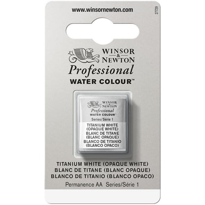 Winsor & Newton Professional Sulu Boya Titanium White 644 S.1 (Yarım Tablet)