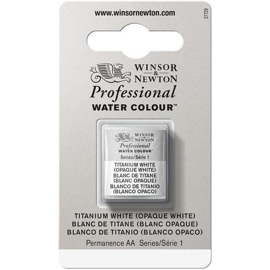 Winsor & Newton Professional Sulu Boya Titanium White 644 S.1 (Yarım Tablet)