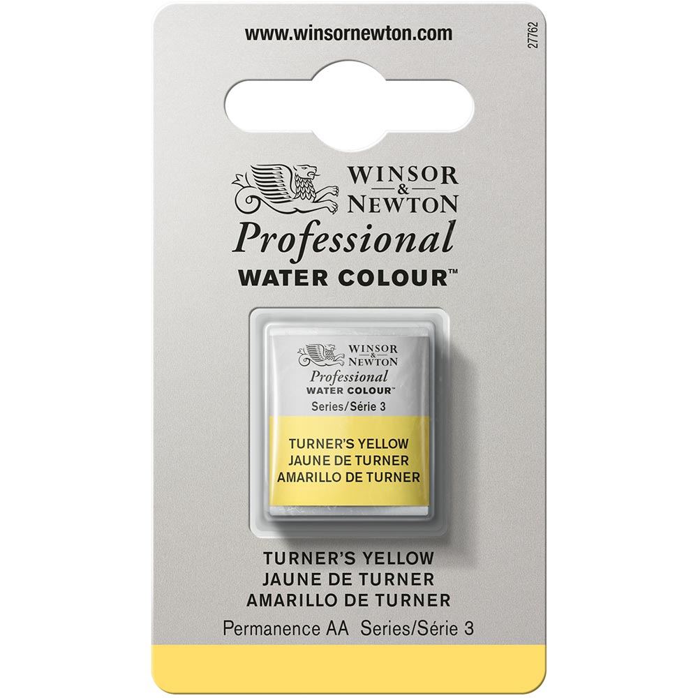 Winsor & Newton Professional Sulu Boya Turner’s Yellow 649 S.3 (Yarım Tablet)