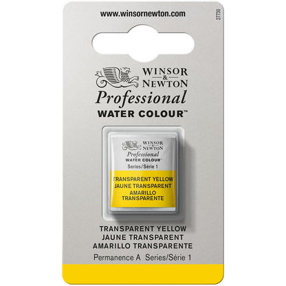 Winsor & Newton Professional Sulu Boya Transparent Yellow 653 S.1 (Yarım Tablet)