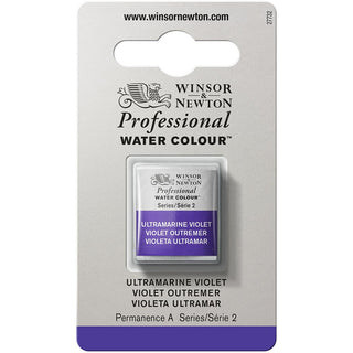 Winsor & Newton Professional Sulu Boya Ultramarine Violet 672 S.2 (Yarım Tablet)