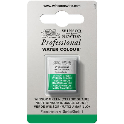 Winsor & Newton Professional Sulu Boya Winsor Green (Yellow Shade) 721 S.1 (Yarım Tablet)