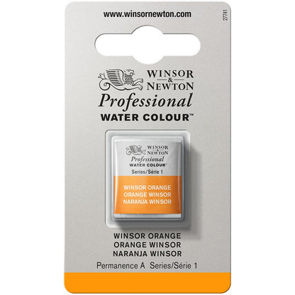Winsor & Newton Professional Sulu Boya Winsor Orange 724 S.1 (Yarım Tablet)