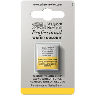 Winsor & Newton Professional Sulu Boya Winsor Yellow Deep 731 S.1 (Yarım Tablet)