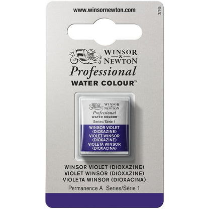 Winsor & Newton Professional Sulu Boya Winsor Violet (Dioxazine) 733 S.1 Yarım Tablet